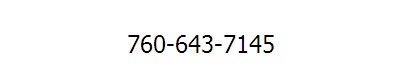 Mobile phone number